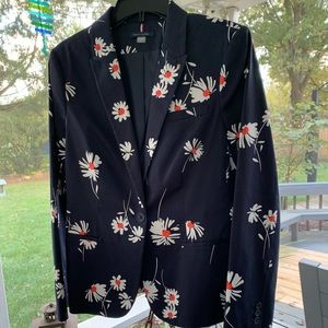 Tommy Hilfiger cotton blazer, navy, sz 12, new